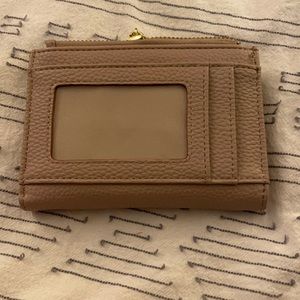 Charming Charlie tan wallet